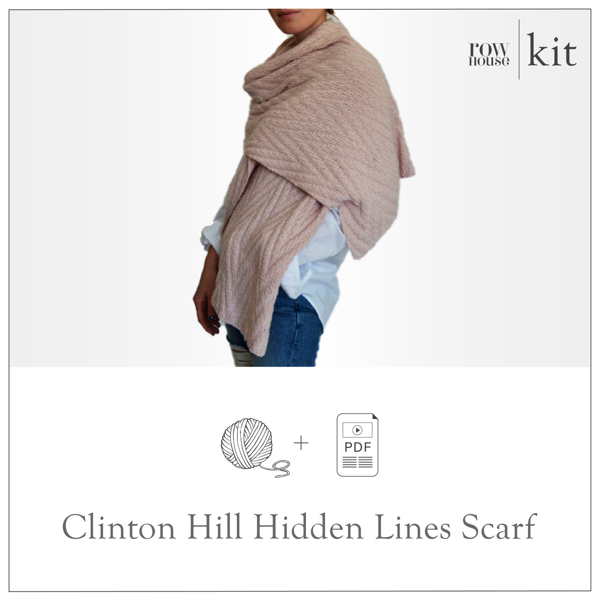 Hidden Lines Kit — Row House Yarn