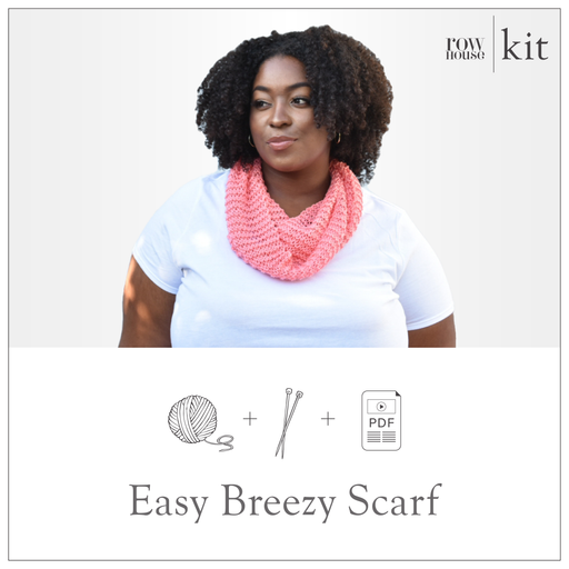 Garter Stitch Headband Kit - Beginner Knitting Kit — Row House Yarn