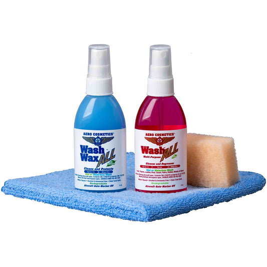 Waterless Wash Wax Mop Kits –