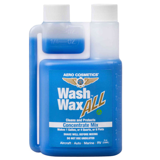 Wash Wax ALL 16 oz. Wet or Waterless Car Wash Wax. Aircraft Quality Wash  Wax for your Car RV & Boat. 