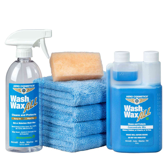 Waterless Wash Wax Mop