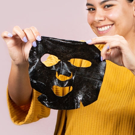 Let's Talk Detox Charcoal Sheet Mask - Purifying