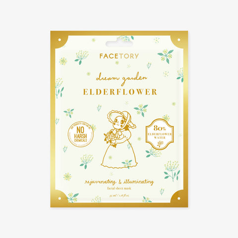 Dream Garden Elderflower Sheet Mask