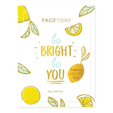 Be Bright Be You Gold Foil Sheet Mask - Brightening