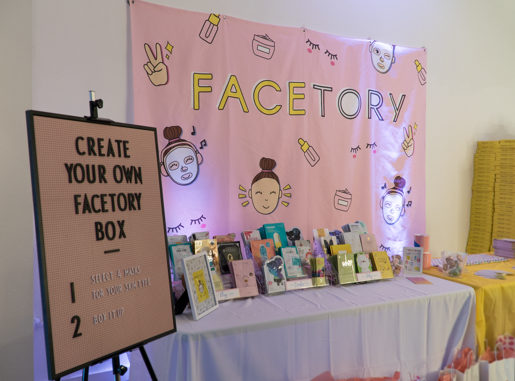 Our create your own FaceTory box section!