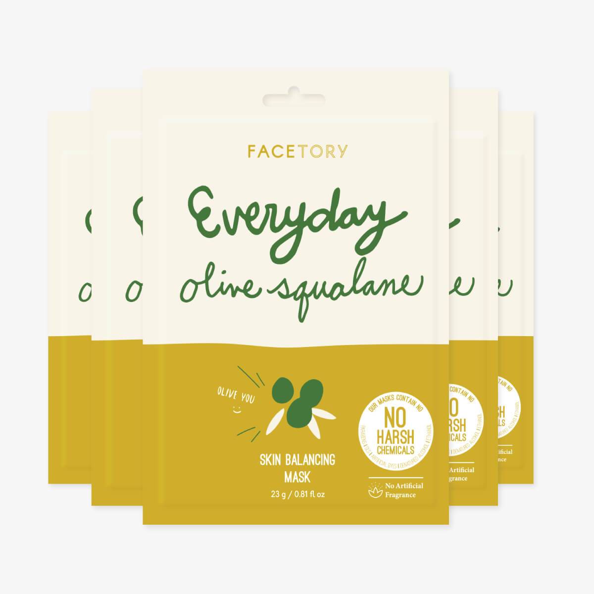 Everyday Olive Squalane Skin Balancing Sheet Mask 2054