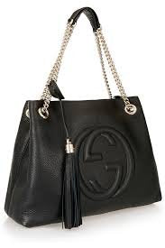 gucci soho tote black