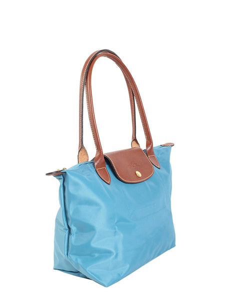 longchamp blue tote