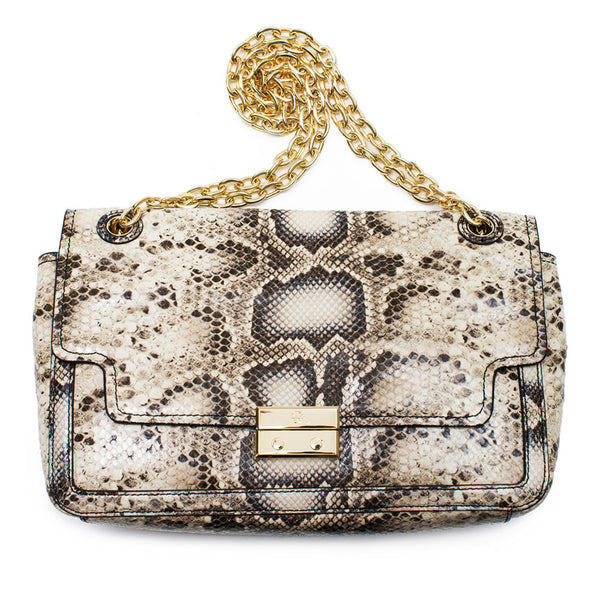 tory burch snakeskin bag