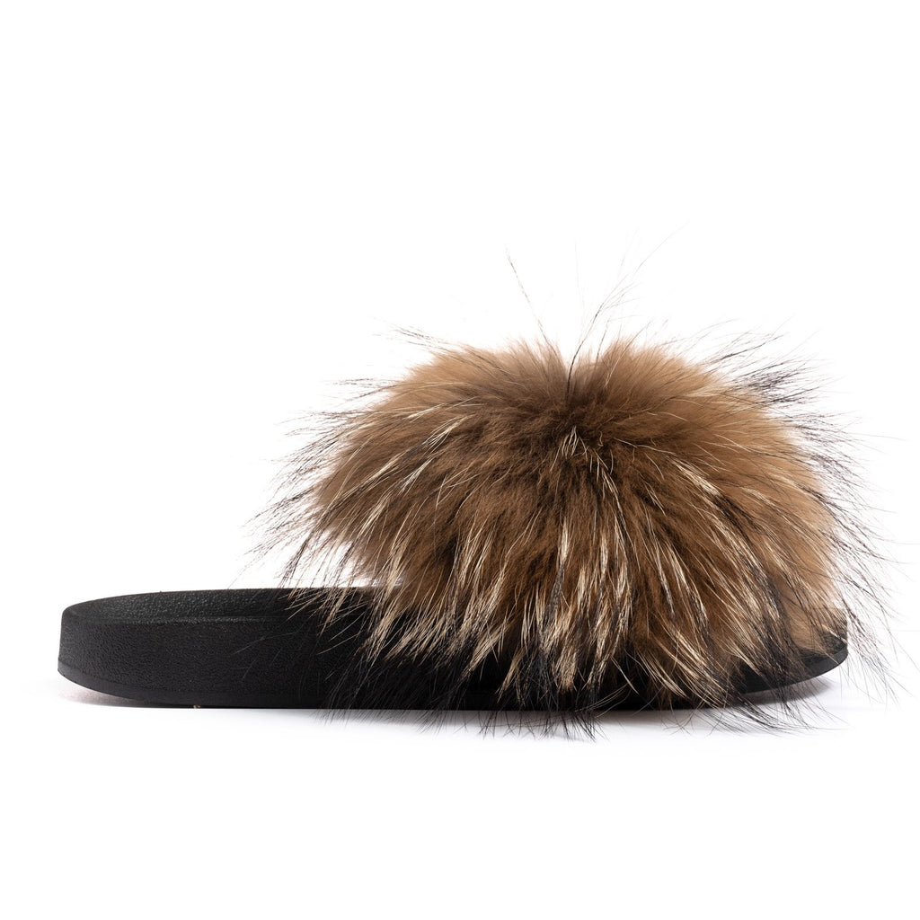 fox fur for slides