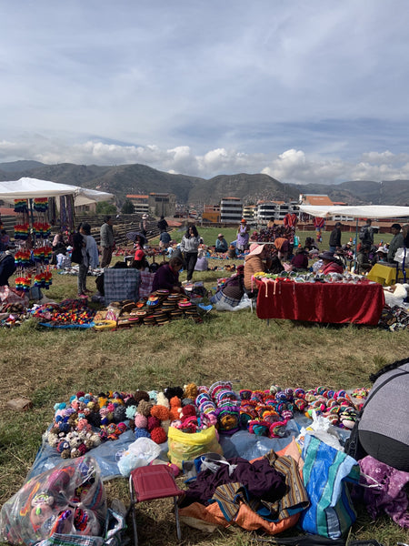 Textile Market Cusco Peru