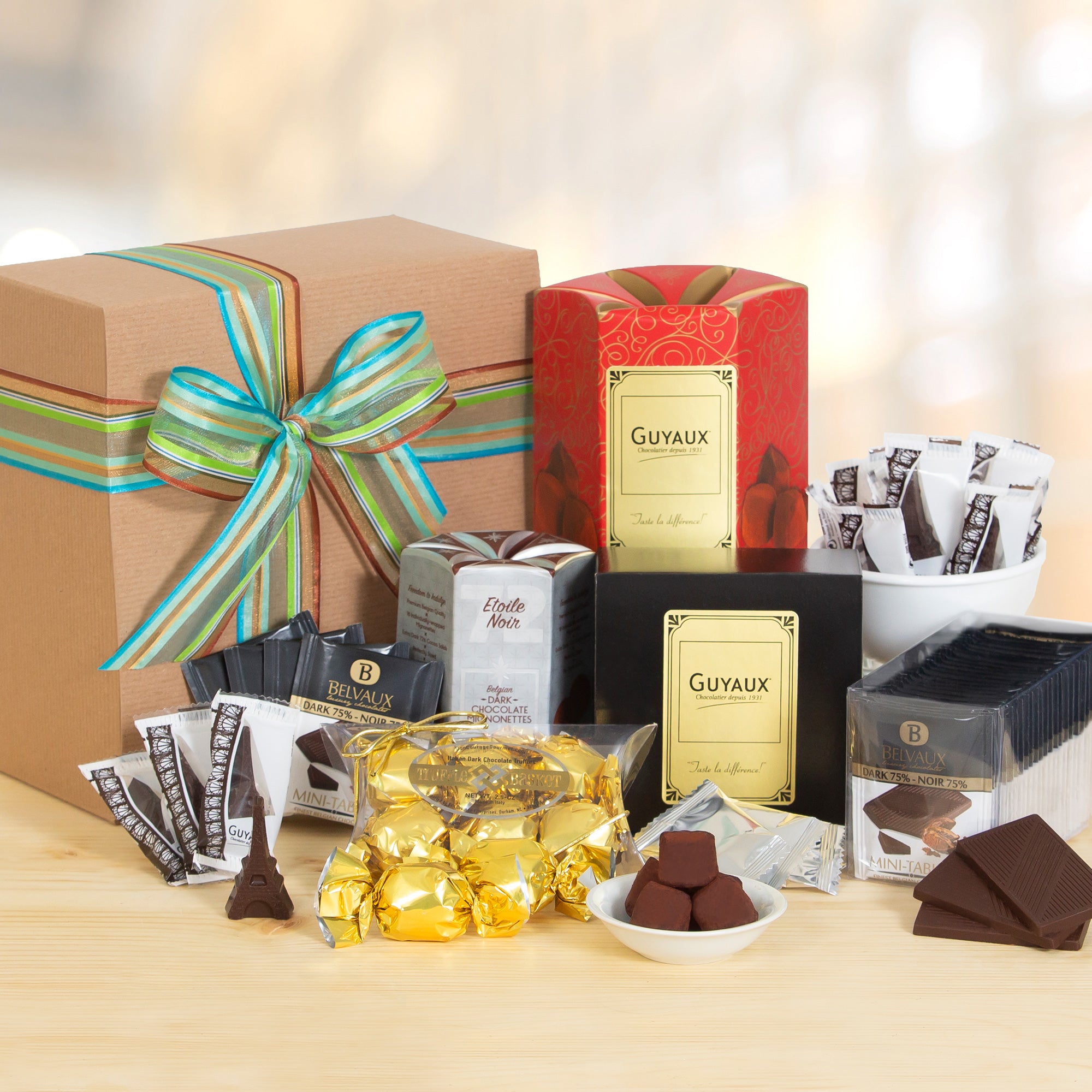 dark chocolate sampler