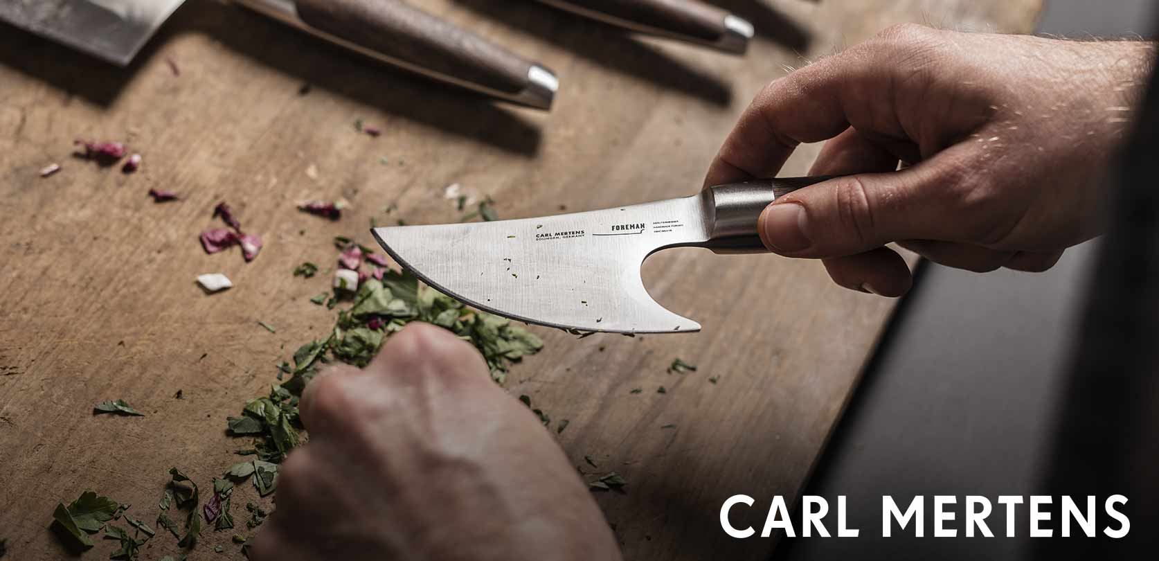 Carl Mertens Foreman Herb Knife