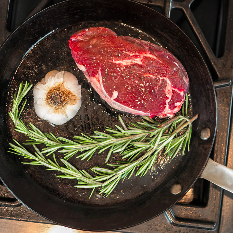 Cooking Steak with ICON crepe pan