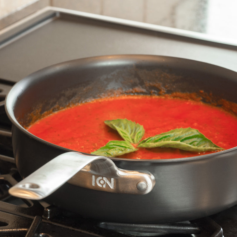 Making Sauce in an ICON Saute Pan