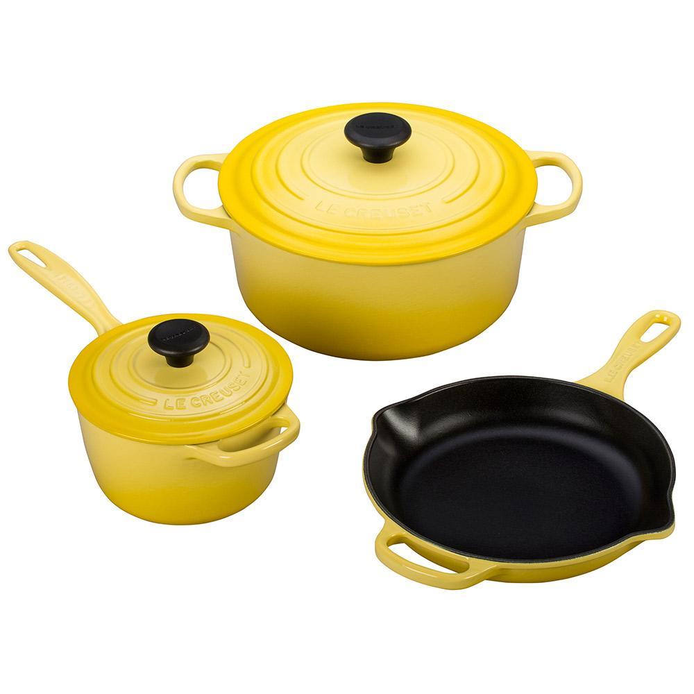 Le Creuset 5Piece Signature Enameled Cast Iron Set J.L. Hufford