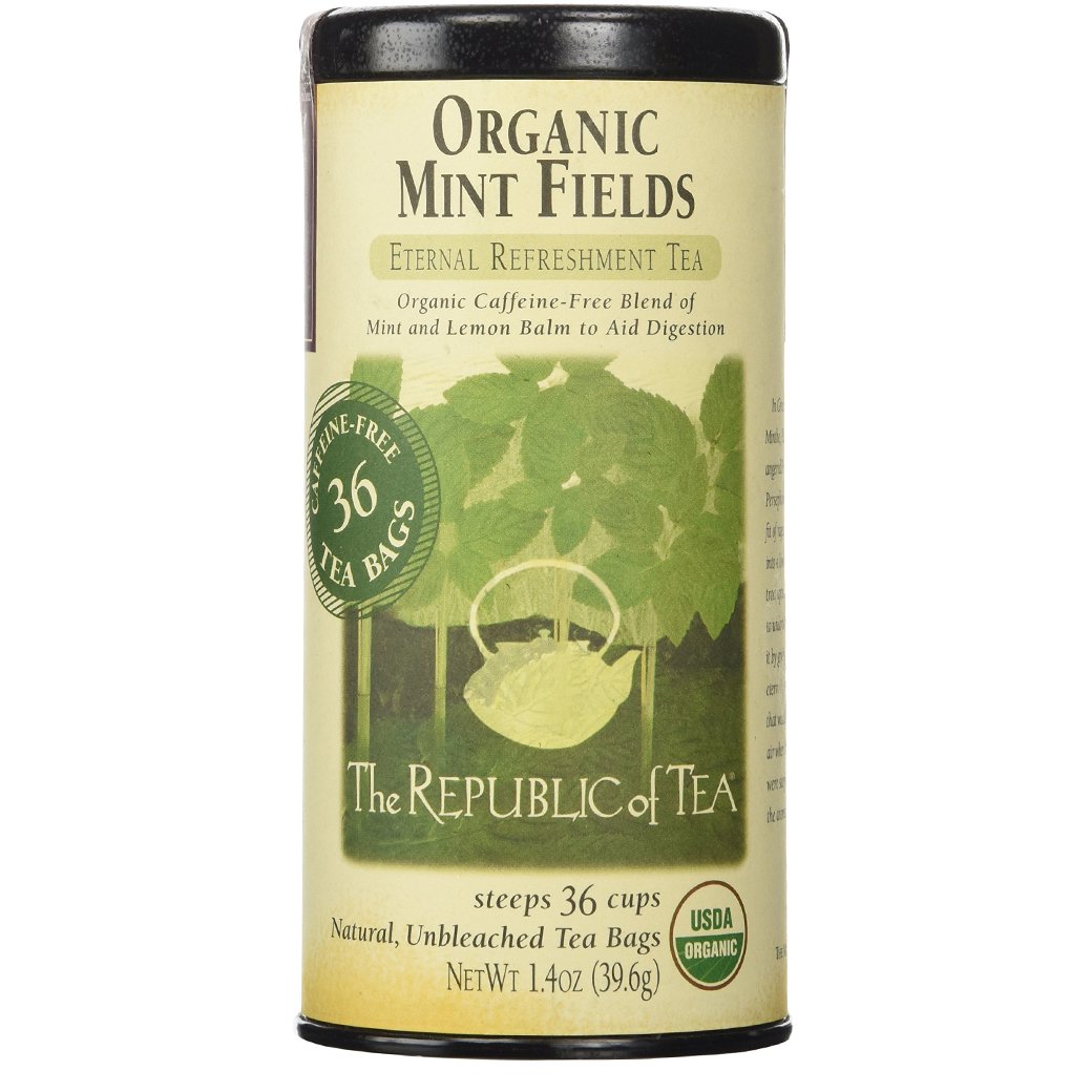 The Republic of Tea Organic Mint Fields Herb Tea - 36 Tea Bags