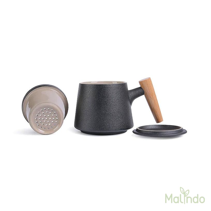 Mug Thé en C ramique et son infuseur Thé - Standard