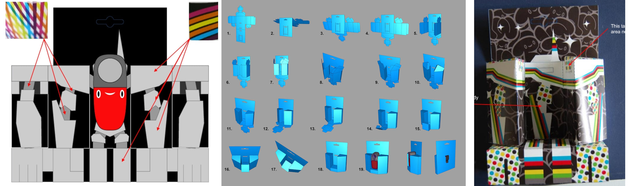 Packaging for Radbot taillight