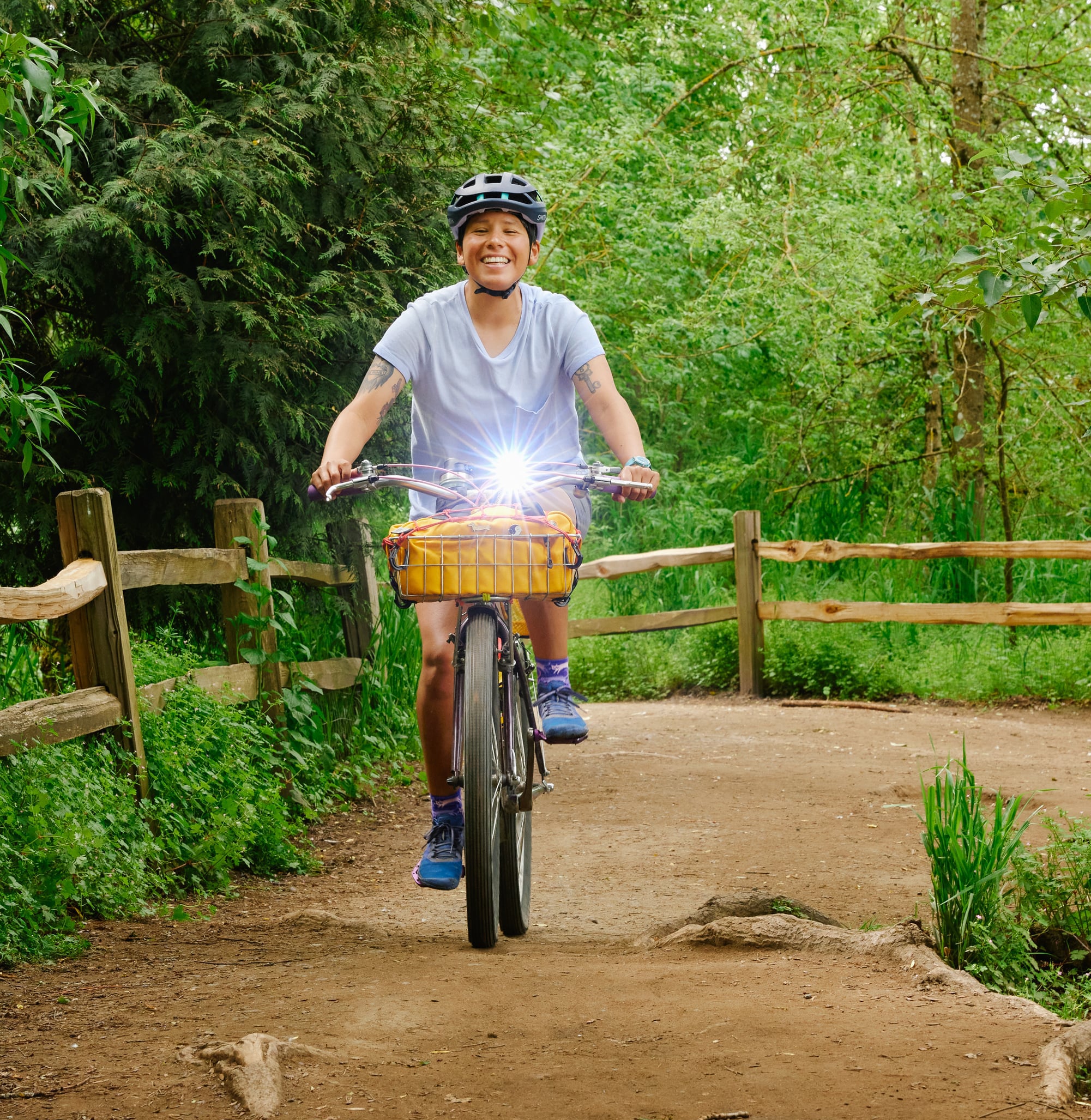 countryside bike ride