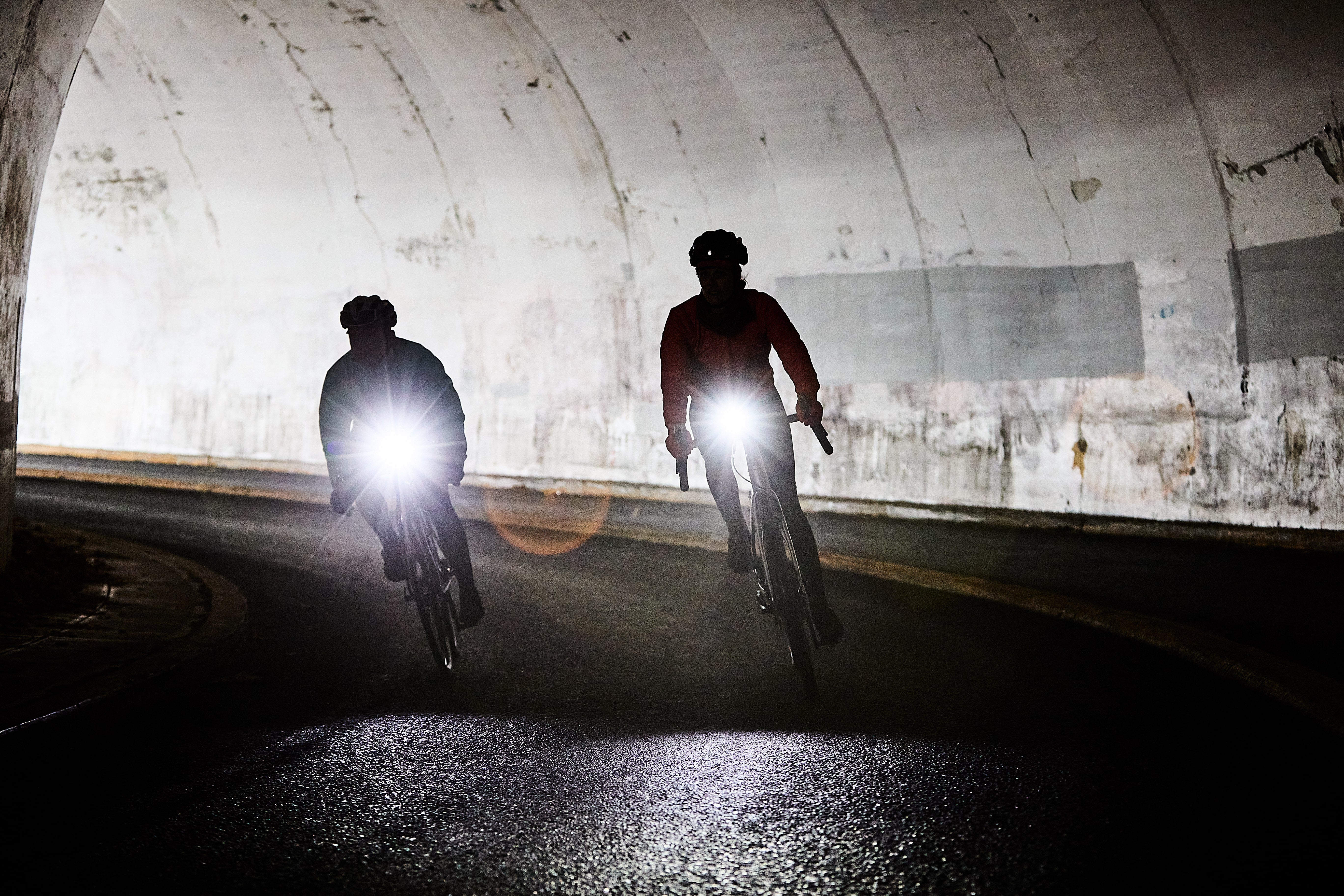 Biking in Tunnel