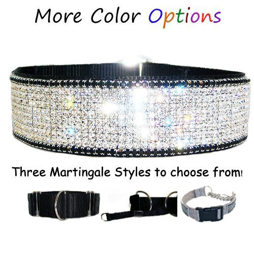 blinged out dog collars