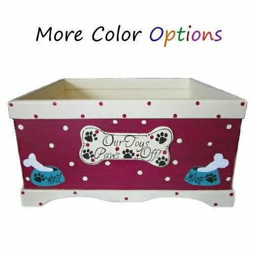 custom dog toy box