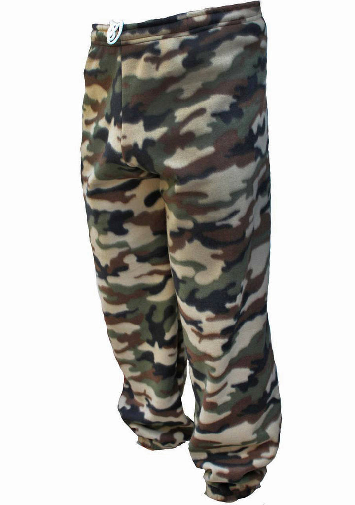 Mens Camo Sweatpants Long Inseam Made In Usa – Swami Sportswear