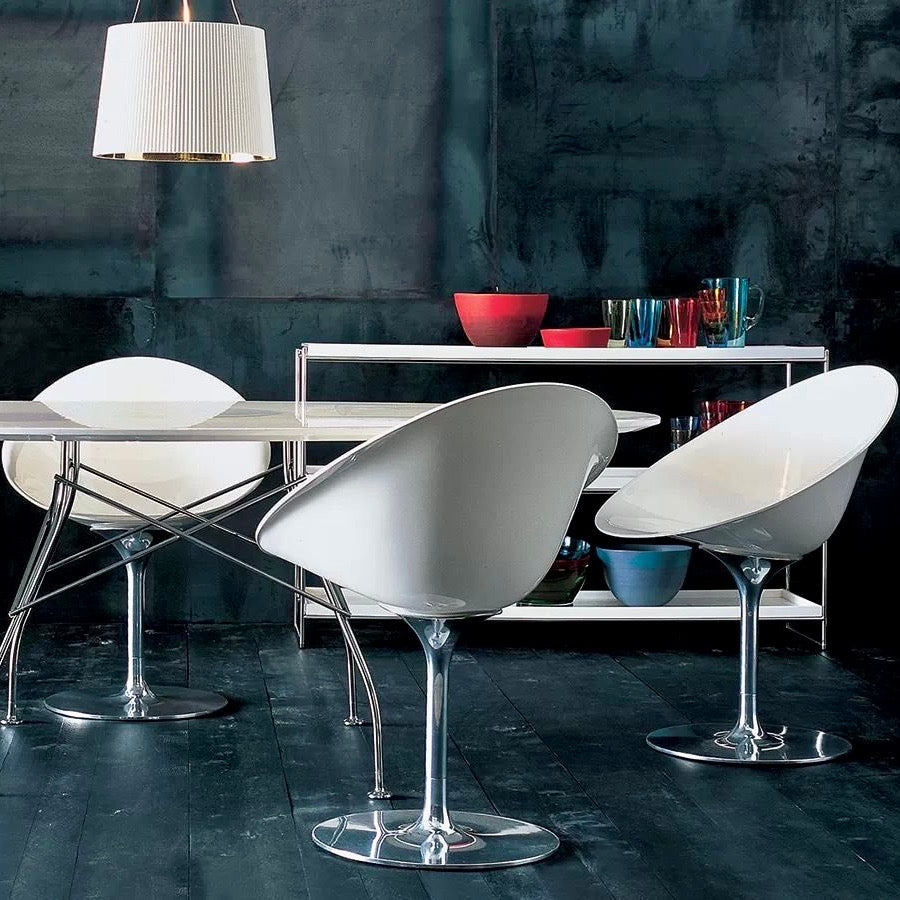 Marcel Wanders for Poliform Yellow Velvet Chairs - a Pair