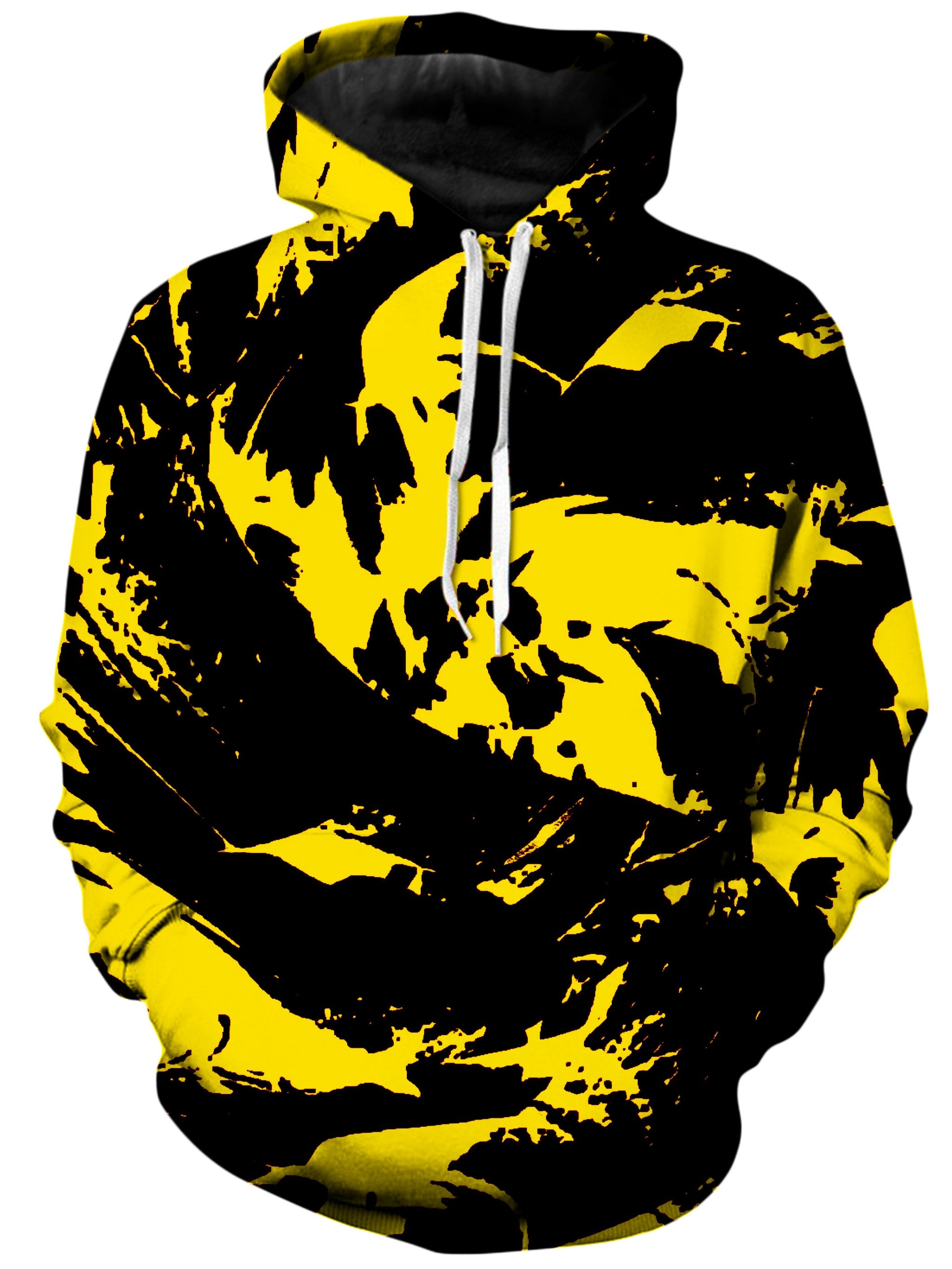 big yellow hoodie