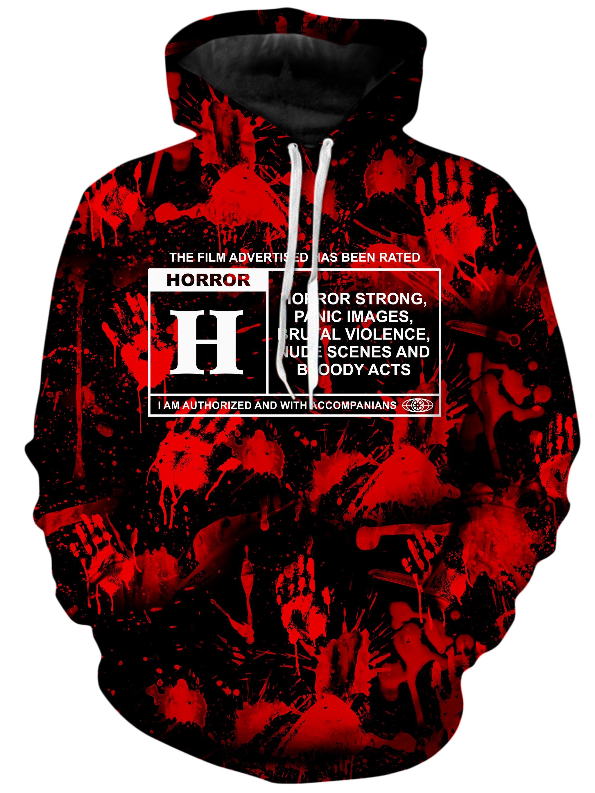 horror film hoodie