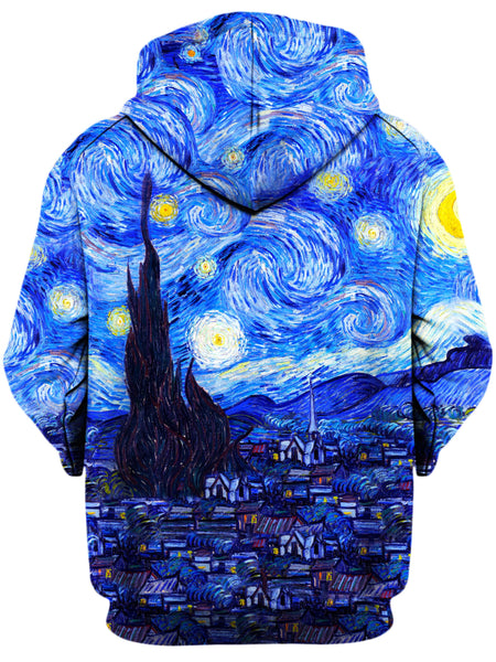 pikachu starry night hoodie