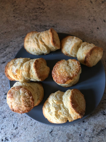 Home baked vanilla cream scones from SconeWitch