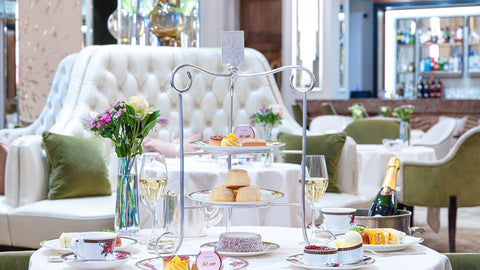 The Langham Hotel in London's afternoon tea service