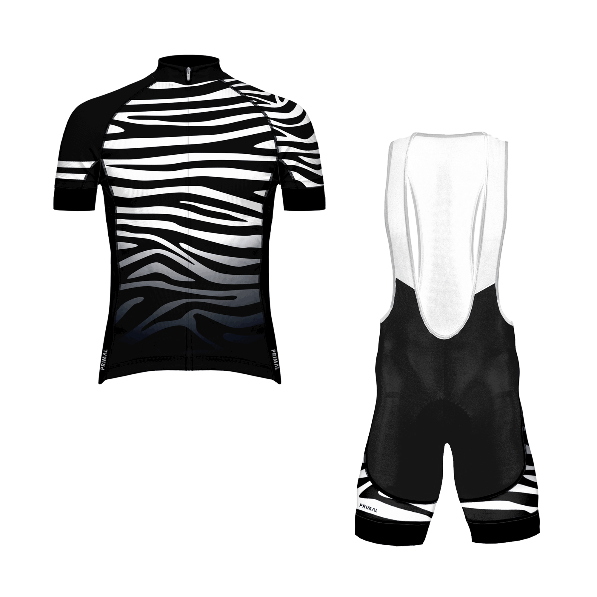 zebra cycling jersey