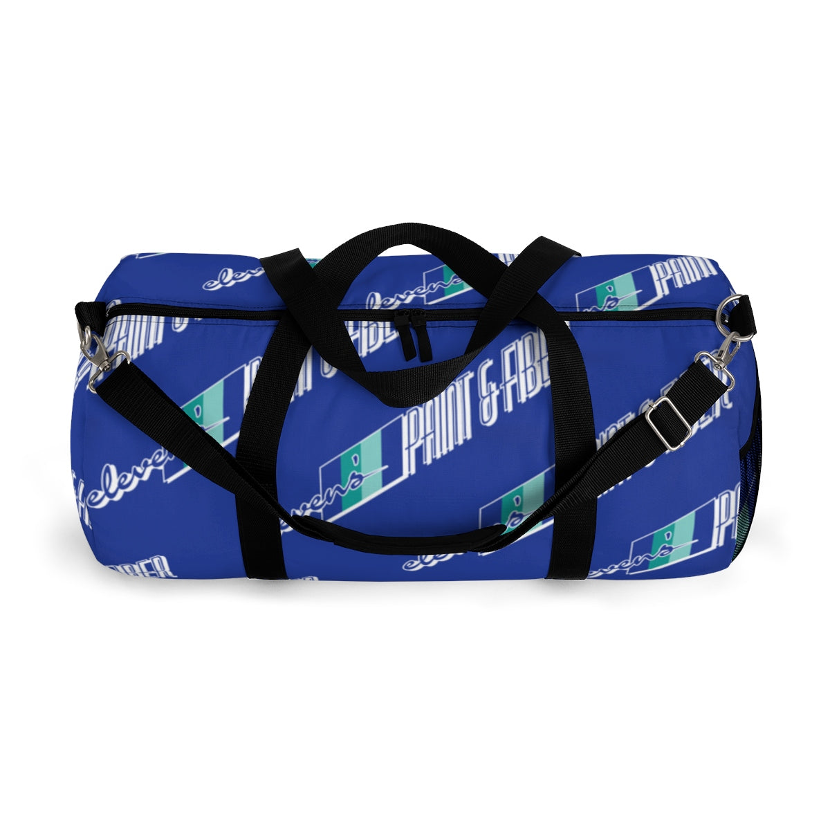 Elevens' Blue Pattern Duffle Bag