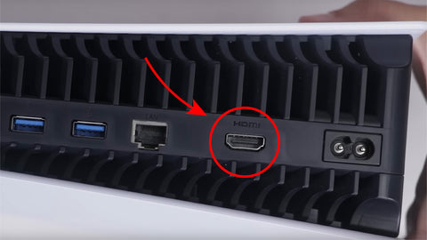 PS5 HDMI Port from Outside