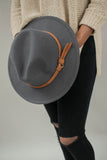 The Kasen Felt Hat (Charcoal)