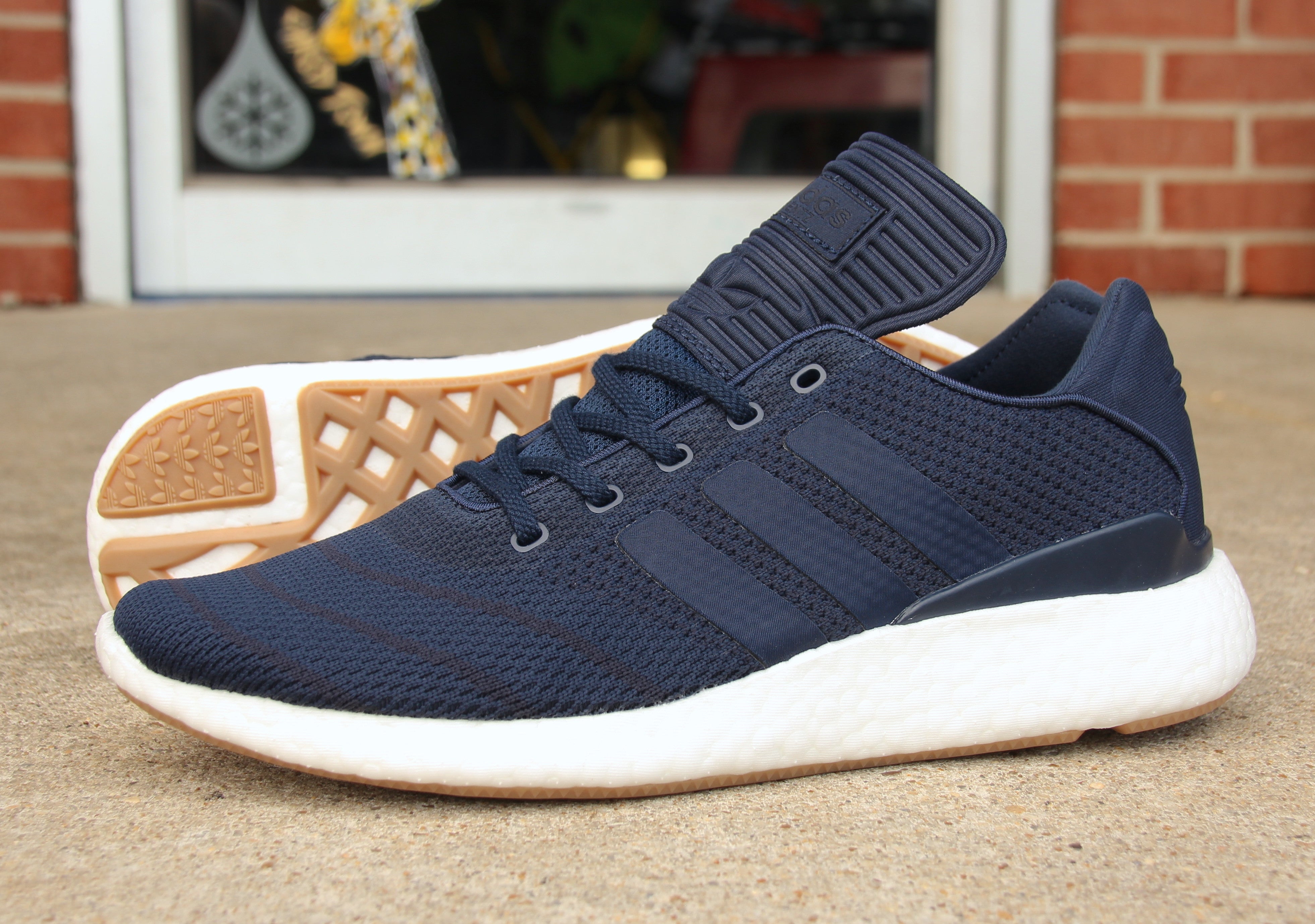 Navy Adidas Pure Boost Prime Knit – Pure Boardshop