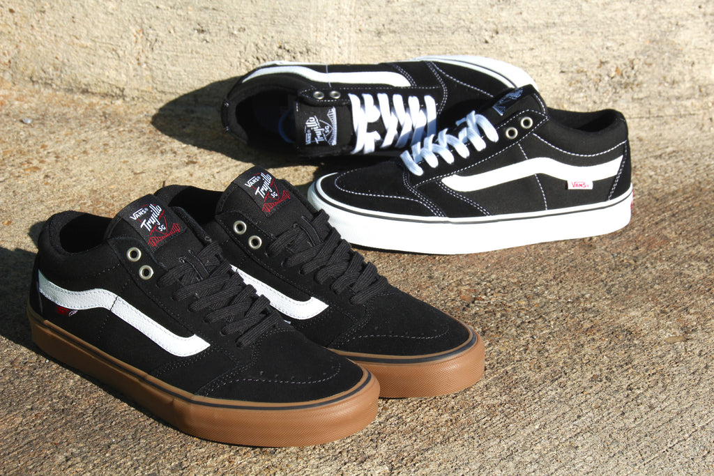 vans pro skate black gum