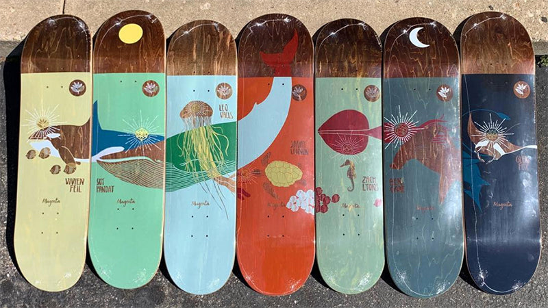PURE Board Shop – "Magenta Spring – Pure Boardshop