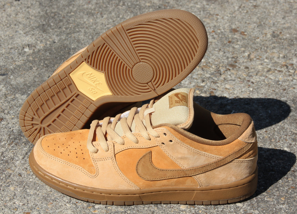 nike sb dunk low reverse wheat