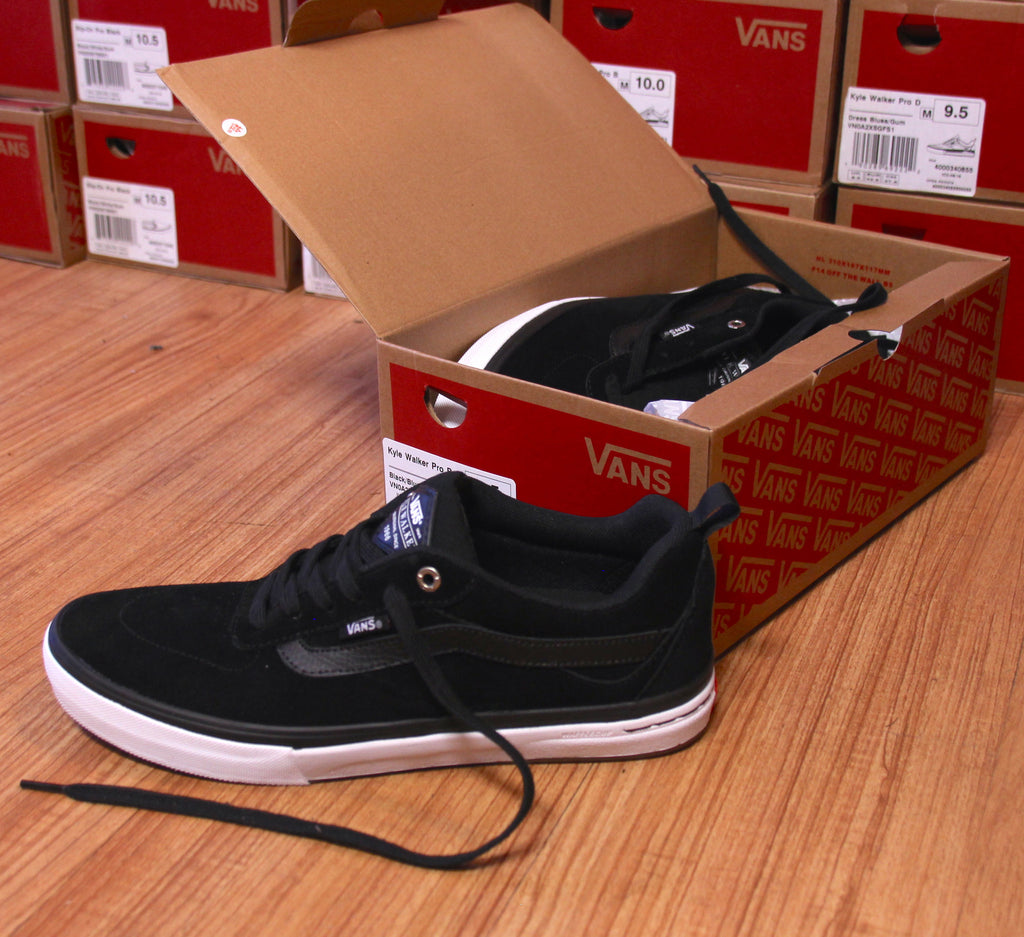 vans kyle walker pro black red