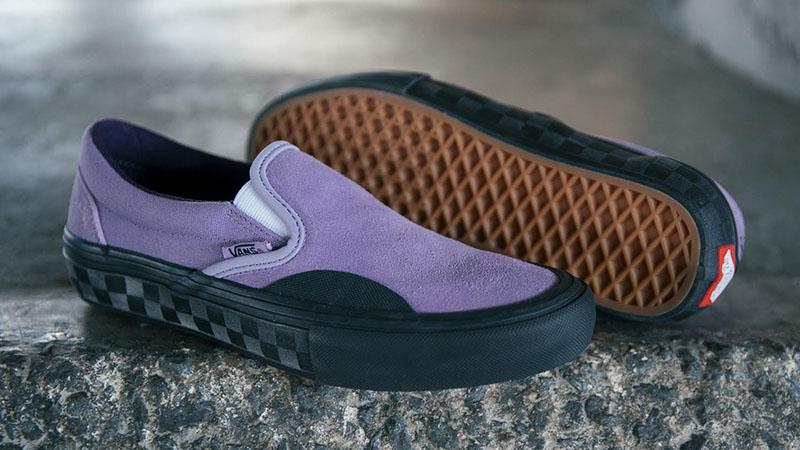 vans slip on break in