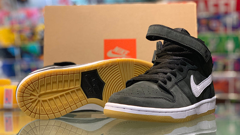 nike sb dunk mid pro iso orange label