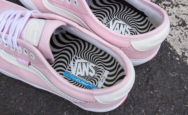 Vans X Spitfire Chima Pro 2 Skate Shoes Spitifre Pink VN0A3MTIQ2V Vans Spring 2018 pure board shop blog