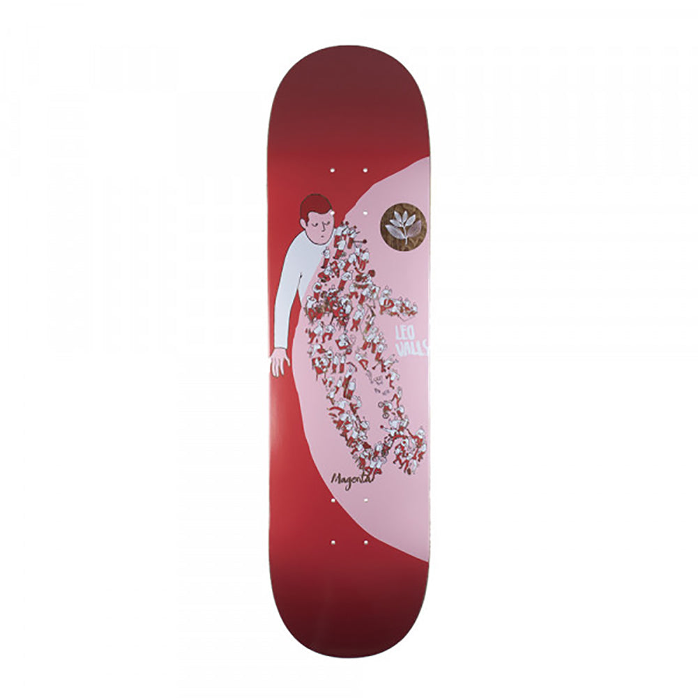 ik heb dorst Spanning Op grote schaal Magenta Leo Valls Extravision Skateboard Deck 7.875" – Pure Boardshop