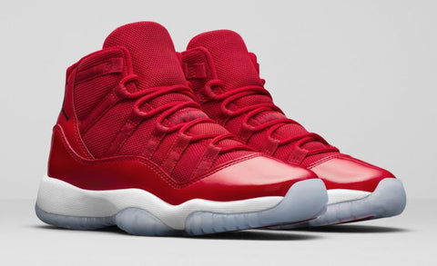 retro 11 red win like 96