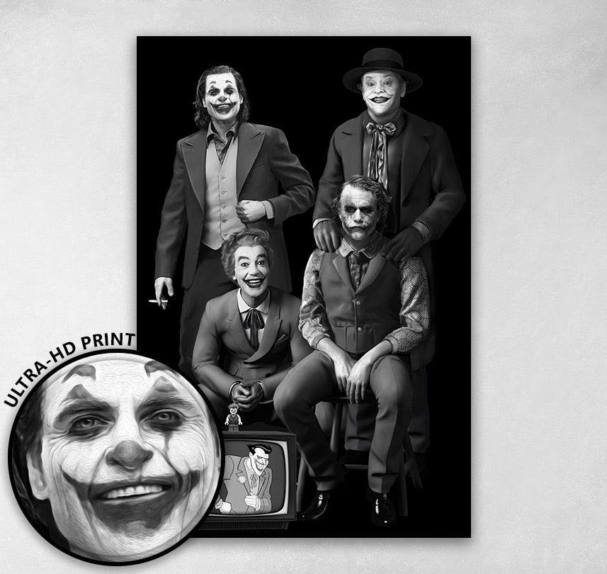 The Jokers All Together Group Picture No Leto Wall Art Posters Threadfox