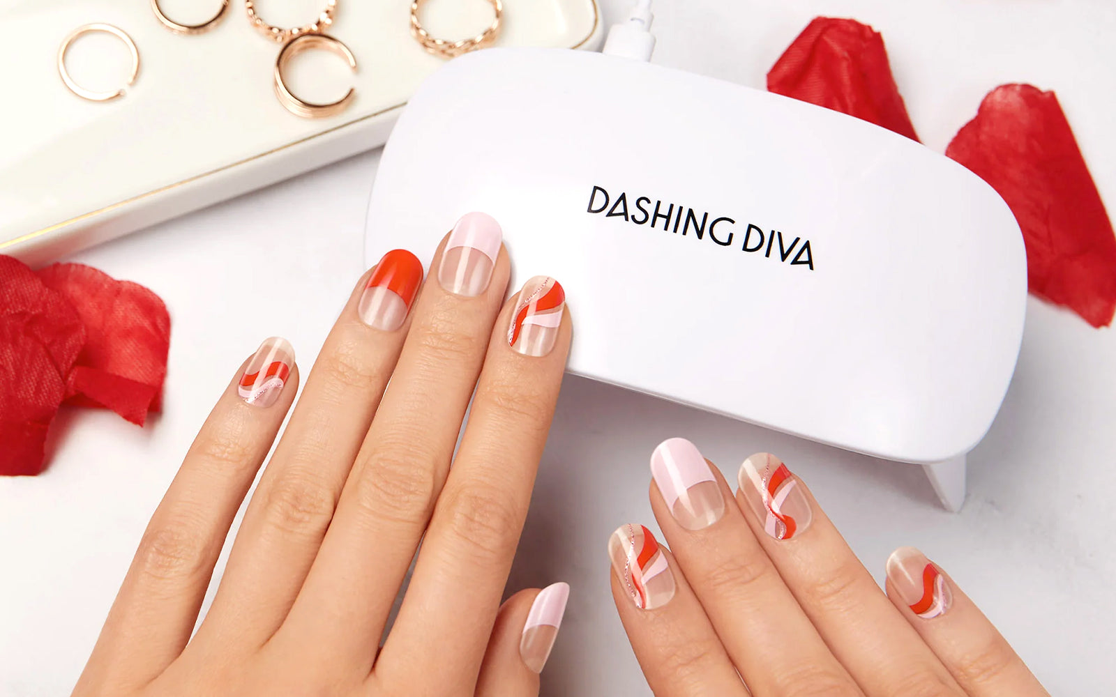 Semi-cured Gel Nail Strips - GLAZE by Dashing Diva – Dashing Diva